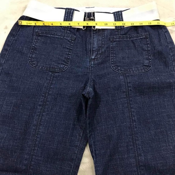 IZOD Relaxed Fit Denim Blue Jeans 
Size 7 / 8 Medium 
Waist 16” Length 3… - Picture 4 of 10